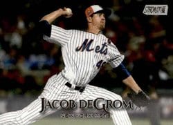 2019 Stadium Club Base Set Jacob deGrom #133 card