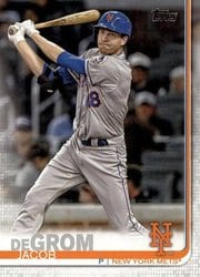 2019 Topps Base Set Jacob deGrom #200 card