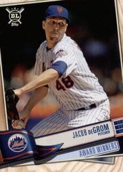 2019 Topps Big League Base Set Jacob deGrom #383 card