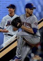 2019 Topps Gold Label Base Set Jacob deGrom #39 card