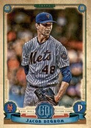 2019 Topps Gypsy Queen Base Set Jacob deGrom #200 card