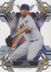 2019 Topps High Tek Base Set Jacob deGrom #93 card