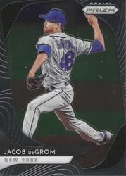 2020 Panini Prizm Base Set Jacob deGrom #35 card