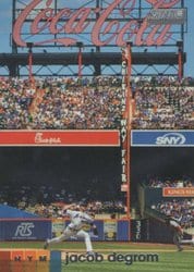 2020 Stadium Club Base Set Jacob deGrom #118 card
