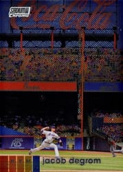 2020 Stadium Club Chrome Base Set Jacob deGrom #118 card