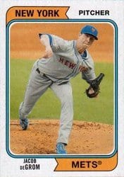 2020 Topps Archives Base Set Jacob deGrom #116 card