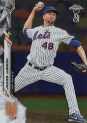 2020 Topps Chrome Ben Baller Edition Base Set Jacob deGrom #81 card