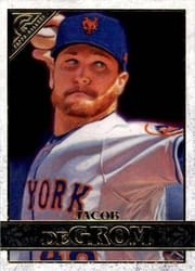 2020 Topps Gallery Base Set Jacob deGrom #147 card