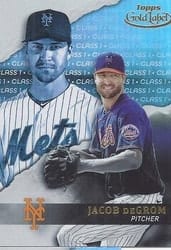 2020 Topps Gold Label Base Set Jacob deGrom #56 card