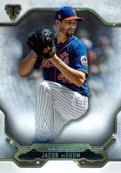 2020 Topps Triple Threads Base Set Jacob deGrom #51 card