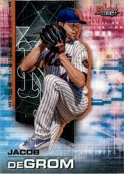 2021 Bowman's Best Base Set Jacob deGrom #16 card