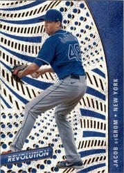 2021 Panini Chronicles Revolution Jacob deGrom #66 card