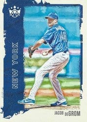 2021 Panini Diamond Kings Base Set Jacob deGrom #167 card