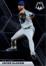2021 Panini Mosaic Base Set Jacob deGrom #97 card