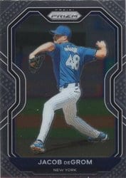 2021 Panini Prizm Base Set Jacob deGrom #111 card