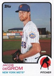 2021 Topps Archives Base Set Jacob deGrom #106 card