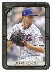 2021 Topps Gallery Base Set Jacob deGrom #112 card