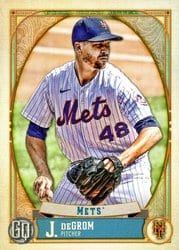 2021 Topps Gypsy Queen Base Set Jacob deGrom #230 card