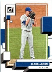2022 Donruss Base Set Jacob deGrom #101 card