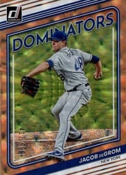 2022 Donruss Dominators Jacob deGrom #D-2 card