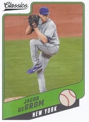 2022 Panini Chronicles Classics Jacob deGrom #1 card