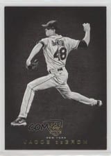 2022 Panini Diamond Kings Blackout Jacob deGrom #BO-6 card