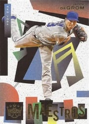 2022 Panini Diamond Kings Maestros Jacob deGrom #M-5 card