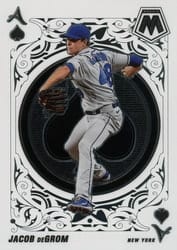 2022 Panini Mosaic Aces Jacob deGrom #A-1 card