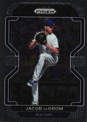 2022 Panini Prizm Base Set Jacob deGrom #27 card