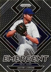 2022 Panini Prizm Emergent Jacob deGrom #E-4 card