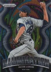 2022 Panini Prizm Illumination Jacob deGrom #IL-1 card