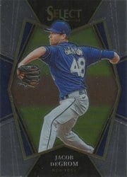 2022 Panini Select Base Set Jacob deGrom #162 card