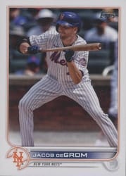 2022 Topps Base Set Jacob deGrom #330 card