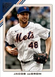 2022 Topps Gallery Base Set Jacob deGrom #31 card