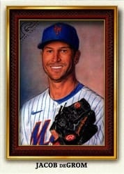 2022 Topps Gallery Portrait Gallery Jacob deGrom #PG-18 card