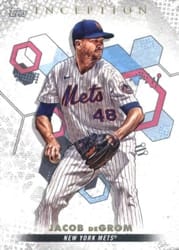 2022 Topps Inception Base Set Jacob deGrom #72 card