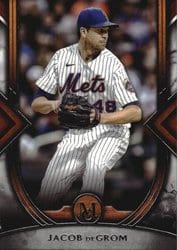 2022 Topps Museum Collection Base Set Jacob deGrom #38 card