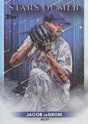 2022 Topps Stars of MLB Jacob deGrom #SMLB-13 card
