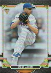 2022 Topps Triple Threads Base Set Jacob deGrom #70 card