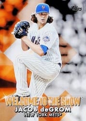 2022 Topps Welcome to the Show Jacob deGrom #WTTS-35 card