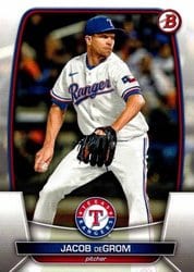 2023 Bowman Base Set Jacob deGrom #54 card