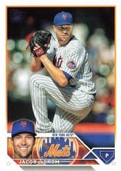 2023 Topps Base Set Jacob deGrom #48 card