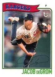 2023 Topps Brooklyn Collection Base Set Jacob deGrom #9 card