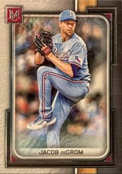 2023 Topps Museum Collection Base Set Jacob deGrom #33 card