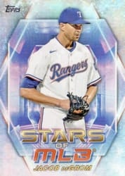 2023 Topps Stars of MLB Jacob deGrom #SMLB-49 card