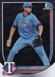 2025 Bowman Chrome Base Set Jacob deGrom #47 card