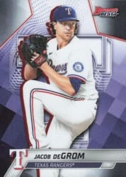 2025 Bowman's Best Base Set Jacob deGrom #57 card