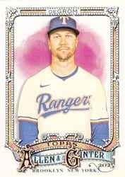 2025 Topps Allen & Ginter Base Set Jacob deGrom #145 card