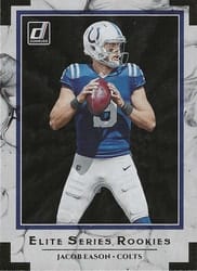 2020 Donruss Elite Series Rookies Jacob Eason #ESR-JE card