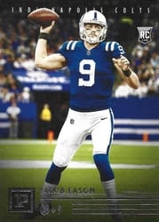2020 Panini Chronicles Panini Jacob Eason #PA-7 card